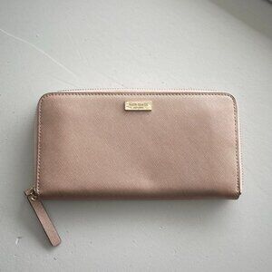 Kate Spade Newbury Lane Zip Cluth/Wallet - Pink